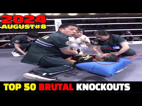 Top 50 Brutal Knockouts August 2024 #8 (MMA•Muay Thai•Kickboxing•Kun khmer)