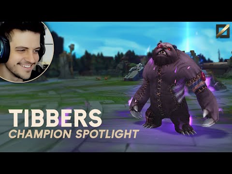 O novo CAMPEÃO do League of Legends: TIBBERS! 🧸