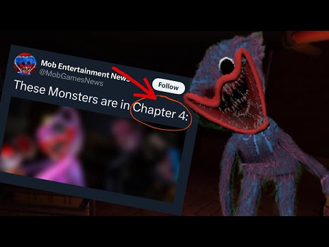 Poppy Playtime Chapter 4 - Confirmed Monsters & Official Leaks