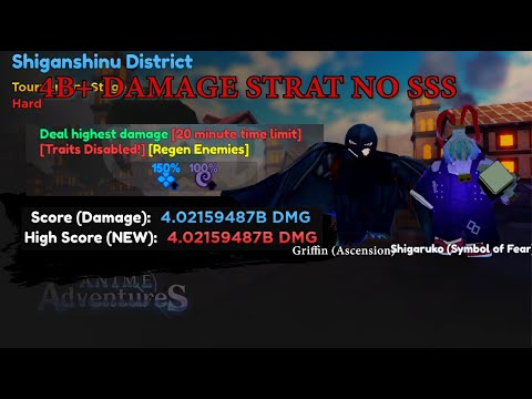 4+ BILLION DAMAGE WITHOUT SSS OR AINZ IN TOURNAMENT 34 | Anime Adventures