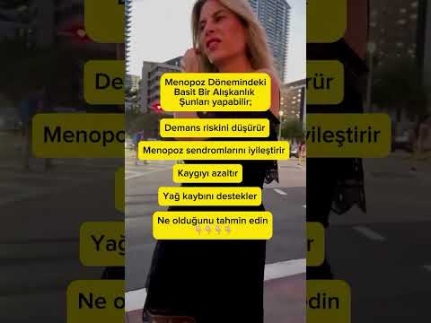 Menopoz Döneminde Yapılması Gerekenler | Op. Dr. Burcu Kardaş Arslan Bilgilendiriyor