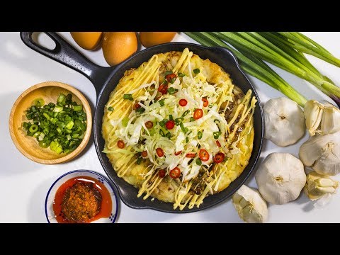 Carrot Cake Okonomiyaki Recipe