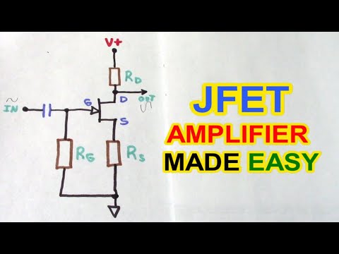 JFET amplifier design with breadboard demonstration PT2