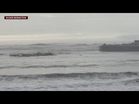 Santa Cruz pier collapse