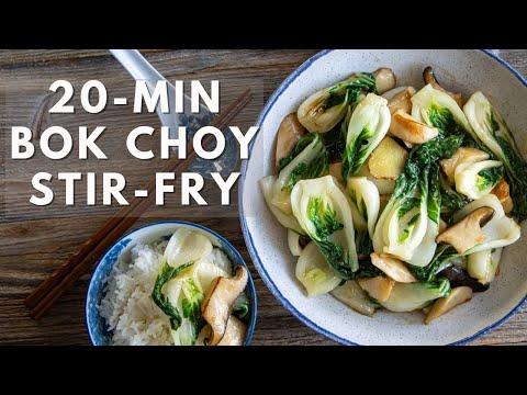 Easy 20-min Bok Choy stir fry