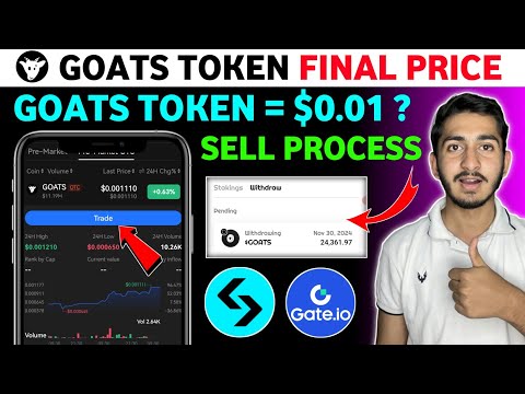 Goats airdrop price prediction | Goats token price | Goats airdrop withdrawal