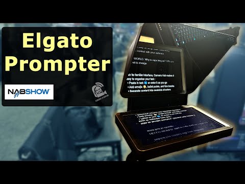 Improving Eye Contact With Elgato Prompter