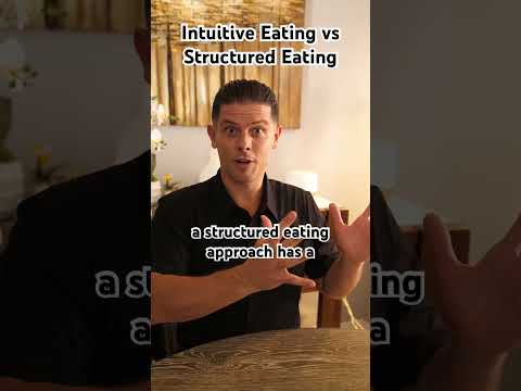 Intuitive eating vs structured eating - which is better? #nutrition