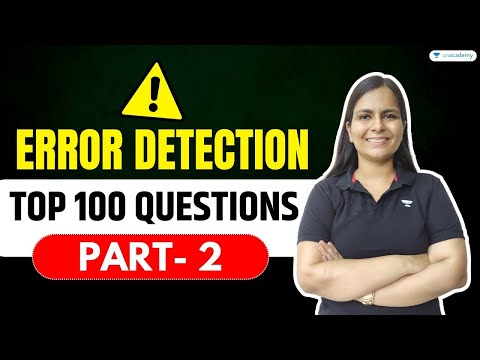 Top 100 Questions - Error Detection (Part-2) English Grammar Nimisha Bansal | Bank Affairs