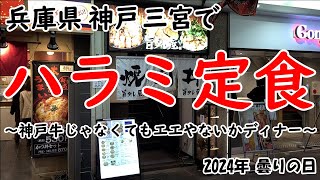 【ハラミ】兵庫県 神戸三宮 お肉なお店でアーリーディナー