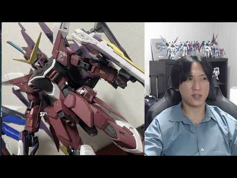 MGジャスティス作るで！！日本株上らんかなー。ガンプラ