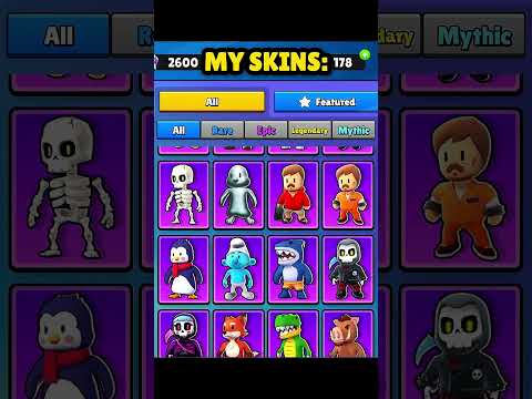 My Stumble Guys SKIN *COLLECTION* Part 2🔥🥶