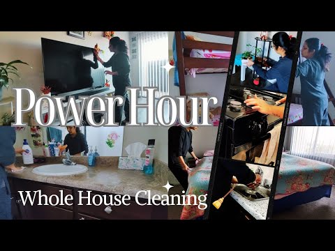 "1-Hour Speed Cleaning Guide: Mastering Whole House Cleaning"