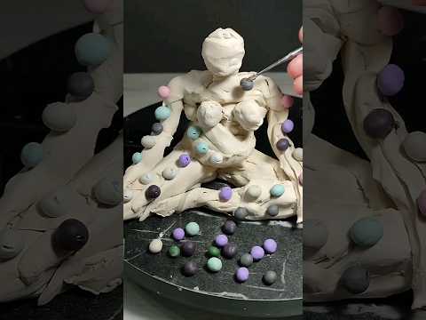 😲OMG😲woow Sculpting#artprocess #sculptor #clayart #sculpture #plasticine #art #artwork