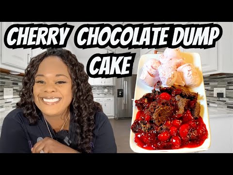 This Chocolate Cherry Dump Cake Is Delicious