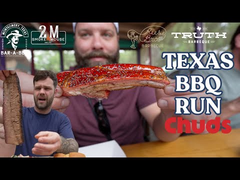 Eating Some Of The Best BBQ In Texas! | Chuds BBQ