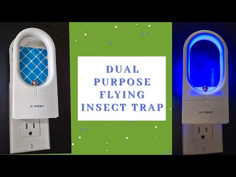 Get rid of the flying insects in your home with this electronic flying insect trap