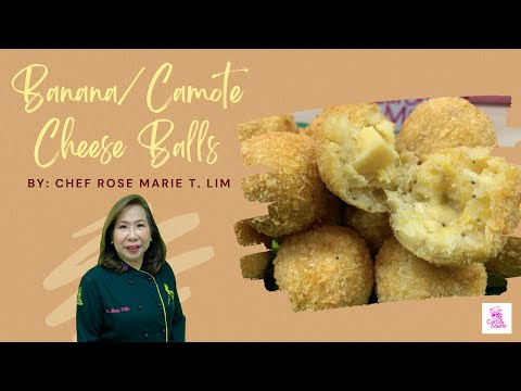 Banana/Camote Cheese Balls