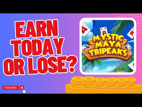 Mystic Maya TriPeaks – A Legit Option? A game that pays to play? [Review] App to Earn Money 2024