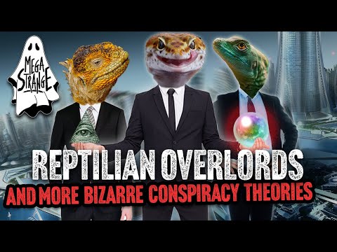 Reptilians vs Vampires : Top 10 Bizarre Conspiracy Theories (Part 2) - Mega Strange #43