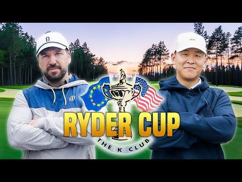 I teamed up with Peter Finch for the Ryder Cup Series