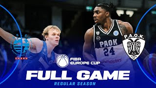 BC Kalev/Cramo v PAOK mateco | Full Basketball Game | FIBA Europe Cup 2024-25