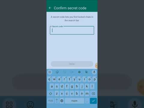 Whatsapp chat Hide kaise kare | Whatsapp chat lock kaise kare | WhatsApp new update | #shorts