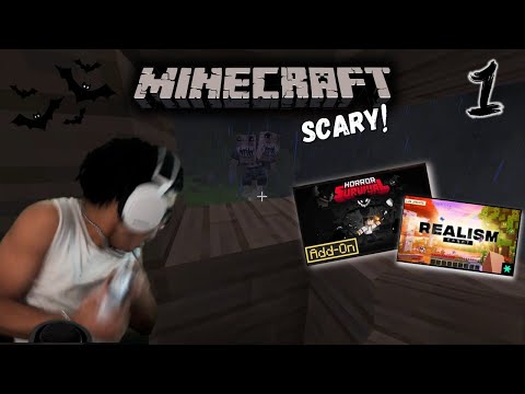 THIS IS HORRIFYING! - [MINECRAFT] Horror Survival Ep.1