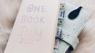 Update Week 2&3 One Book July 2021| MD Notebook B6 Slim combo Filofax Ring (MalayENG)