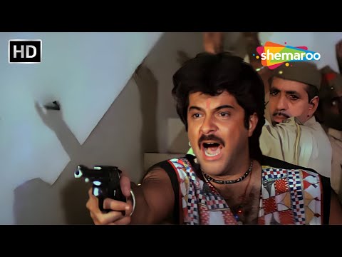 Anil Kapoor Action Scene | Poonam Dhillon | Kader Khan | Aruna Irani | Kasam