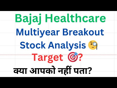 Bajaj Healthcare share latest news about Multiyear breakout- Bajajcare price target analysis charts