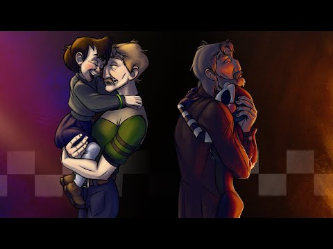 FNAF Fan-art|SPEED-PAINT|Henry and Charlie