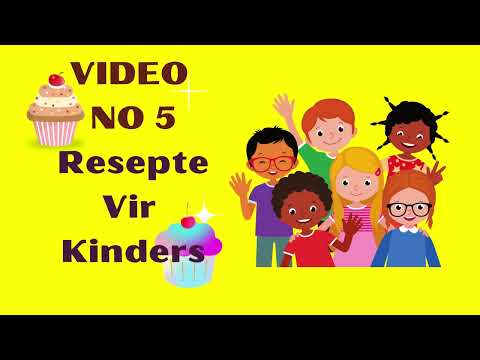 Maklike resepte Vir Kinders No 5 #afrikaanseresepte #kindervideos