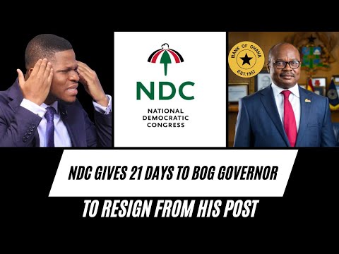 NDC wants BoG Director to resign. Says he's collapsing the institution