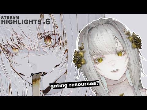 I draw snake girl and give you brushes advice. | theCecile Highlights #6