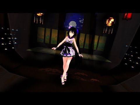 【MMD】ショート着物の主が冬已去，春未来を踊った