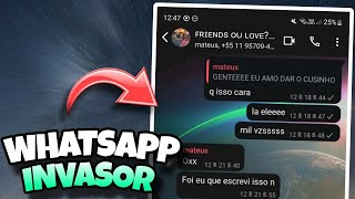 🤣 INVADE NÚMERO!! novo MELHOR WHATSAPP IMUNE (hacker) e MUITO MAIS