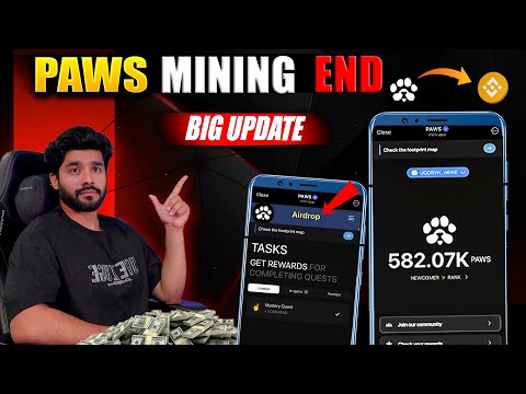 PAWS AIRDROP LISTING || PAWS AIRDROP PRICE || PAWS LISTING ON BINANCE || PAWS MYSTRY QUEST RKG ZACCY