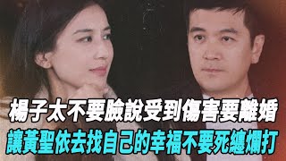 再見愛人4大結局楊子太不要臉！說受到傷害要離婚，讓黃聖依去找自己的幸福，不要死纏爛打！#陳楚生#蘇醒#王錚亮#張遠#陸虎#王櫟鑫#娛樂爆料時間