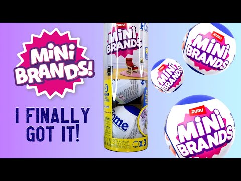 Lip Couch & Bean Grinder | Mini Brands - Home | Adult Collector Review & Toy Unboxing