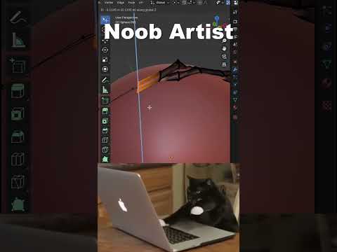 Noob vs Pro artist: Making Ropes #blendertutorial #blender #blendercommunity #blender3d #b3d