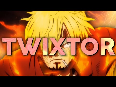 Sanji Twixtor Clips For Editing 4k no remap