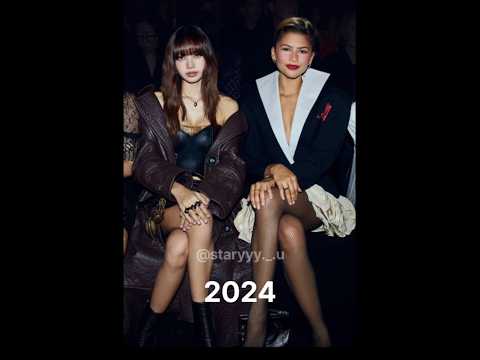 Lisa & Zendaya 🖤#lisa #zendaya #louisvuitton #kpopidol #actress #singer #dancer #2024 #viralshorts