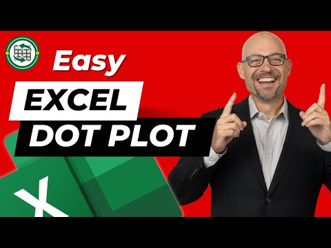 Excel How To Create a Simple Dot Plot