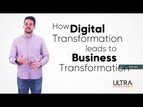 How Digital Transformation Can Lead to Business Transformation