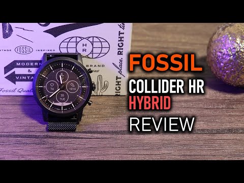 Fossil Collider HR - DETAILED REVIEW - Best Hybrid Smartwatch