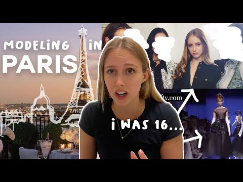 MODELING in PARIS at 16 years old (GRWM and story time  w/ pictures)