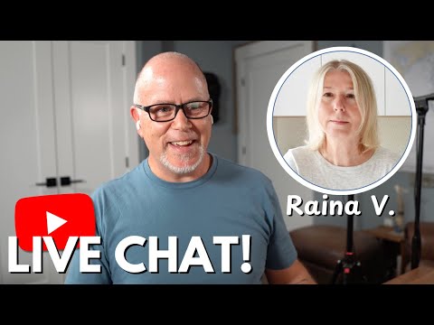 Live Chat with Raina V (Small Retired Life) - Over 40 Youtube Success Story