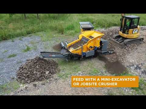 RubbleCrusher RCS48T mobile 3-way screener - Available from Machinery Partner