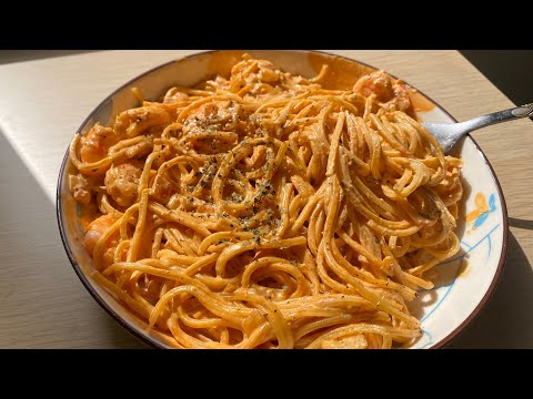 It only takes 4 minutes! Teach you to make delicious creamy tomato pasta! !creamy tomato Pasta